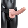 Real Rock Gode ceinture creux Hollow Strap On RealRock 23 x 4.5cm